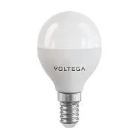 Лампа светодиодная диммируемая Voltega E14 5W 2700К матовая VG-G45E14cct-WIFI-5W 2428 